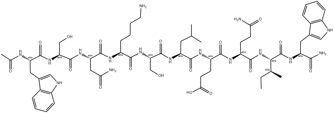 AC-WSNKSLEQIW-AMIDE
