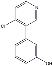 4-CHLORO-3-(3-HYDROXYPHENYL)-PYRIDINE