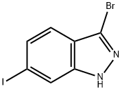 3-溴-6-碘-2H-吲唑, 885518-76-3, 結(jié)構(gòu)式