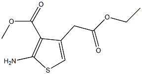 2-AMINO-4-ETHOXYCARBONYLMETHYL-THIOPHENE-3-CARBOXYLIC ACID METHYL ESTER