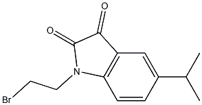1-(2-BROMOETHYL)-5-ISOPROPYL-1H-INDOLE-2,3-DIONE