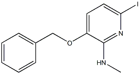 3-BENZYLOXY-6-IODO-2-METHYLAMINOPYRIDINE|