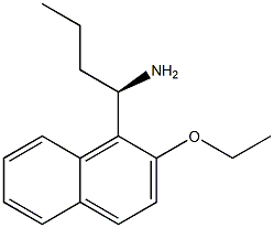 (1R)-1-(2-ETHOXYNAPHTHYL)BUTYLAMINE Struktur