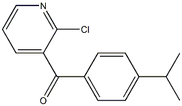 2-CHLORO-3-(4-ISOPROPYLBENZOYL)PYRIDINE