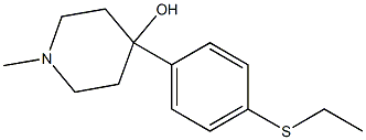4-(4-ETHYLTHIOPHENYL)-4-HYDROXY-1-METHYLPIPERIDINE