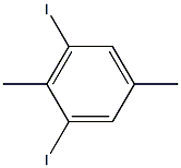 1,3-DIIODO-2,5-DIMETHYLBENZENE Structure
