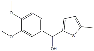3,4-DIMETHOXYPHENYL-(5-METHYL-2-THIENYL)METHANOL