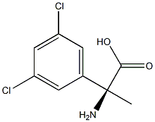 (2S)-2-AMINO-2-(3,5-DICHLOROPHENYL)PROPANOIC ACID Struktur