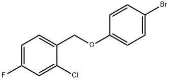 4-BROMOPHENYL-(2-CHLORO-4-FLUOROBENZYL)ETHER|