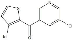 3-CHLORO-5-(3-BROMO-2-THENOYL)PYRIDINE|