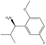 (1R)-1-(5-FLUORO-2-METHOXYPHENYL)-2-METHYLPROPYLAMINE Struktur