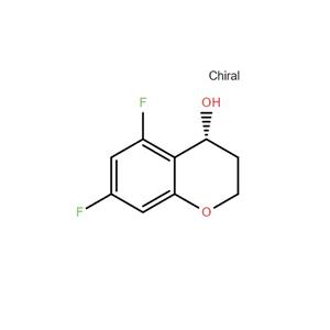 特戈拉贊中間體；R-5,7-二氟苯并二氫吡喃-4-醇