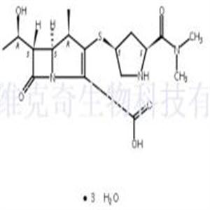 美洛培南三水合物  CAS號：119478-56-7