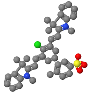 2-[2-[2-氯-3-[(1,3-二氫-1,3,3-三甲基-2H-吲哚-2-亞基)亞乙基]-1-環(huán)己烯-1-基]乙烯基]-1,3,3-三甲基-3H-吲哚 4-甲基苯磺酸鹽 205744-92-9